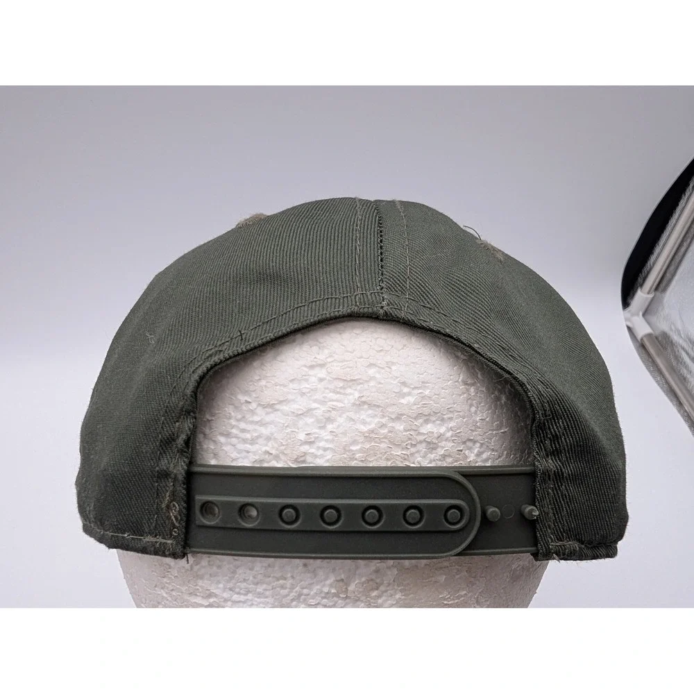 Lucky Hat Fishing Bass Patch Baseball Cap Olive Green Snapback Trucker Hat Mens